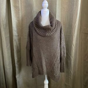 Beautiful brown cowl neck sweater.